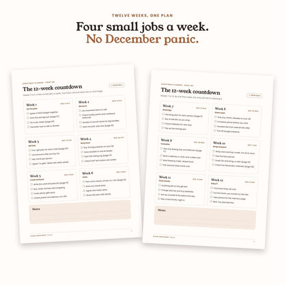 The Calm Christmas Planner - Corra
