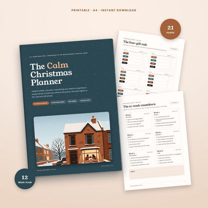 The Calm Christmas Planner - Corra