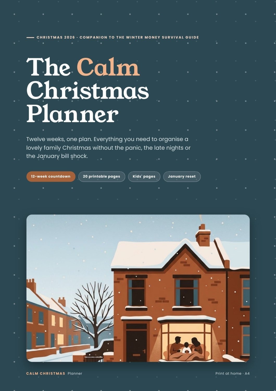 The Calm Christmas Planner - Corra