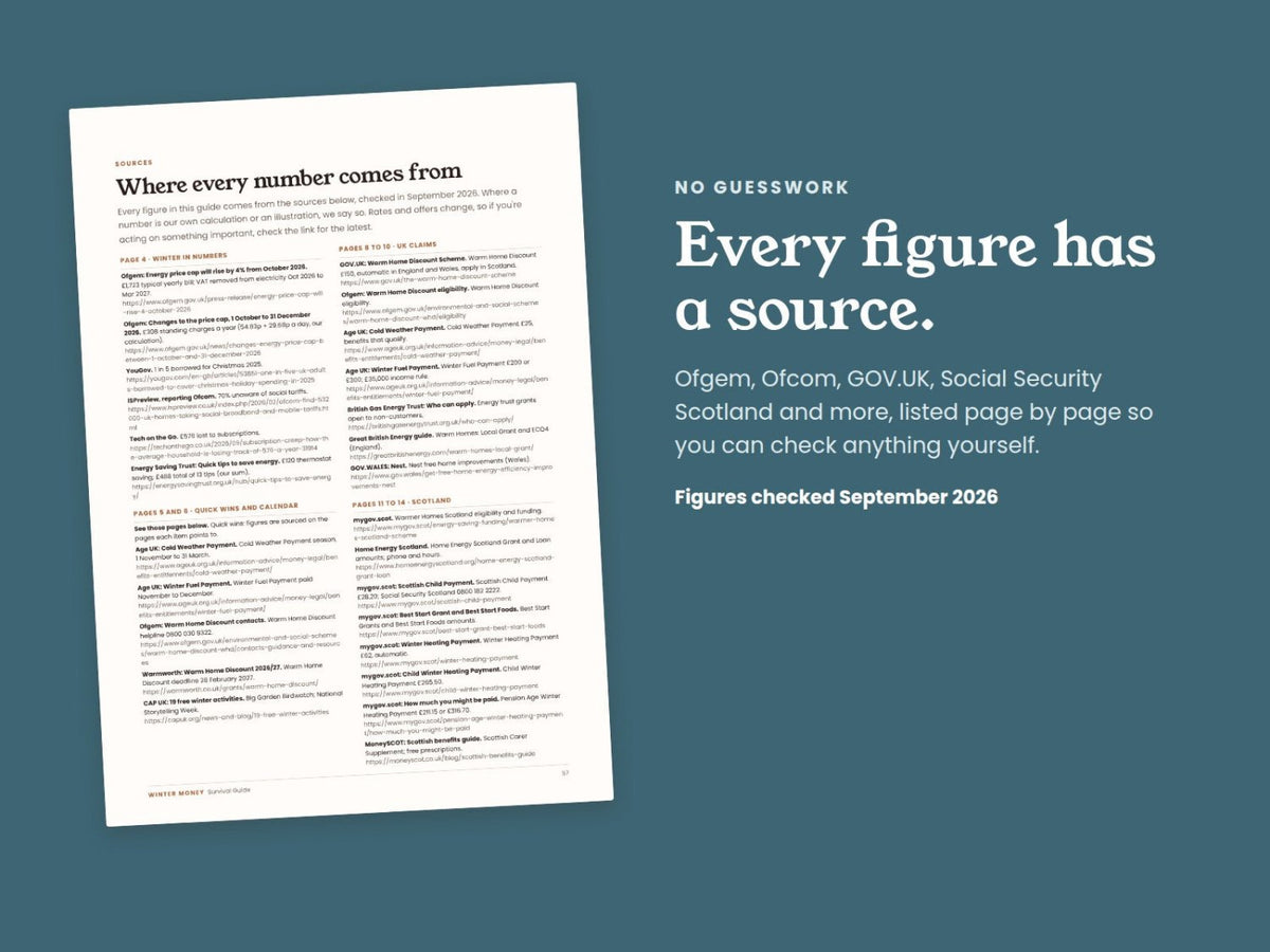 The Winter Money Survival Guide - Corra
